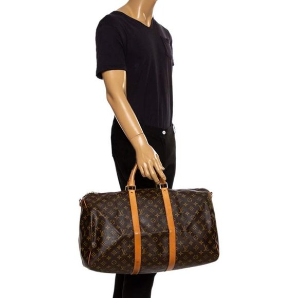 Auth Louis Vuitton Keepall 50 Travel #27031L35